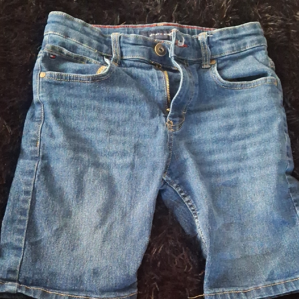 Tommy Hilfiger Kids Blue Denim Shorts